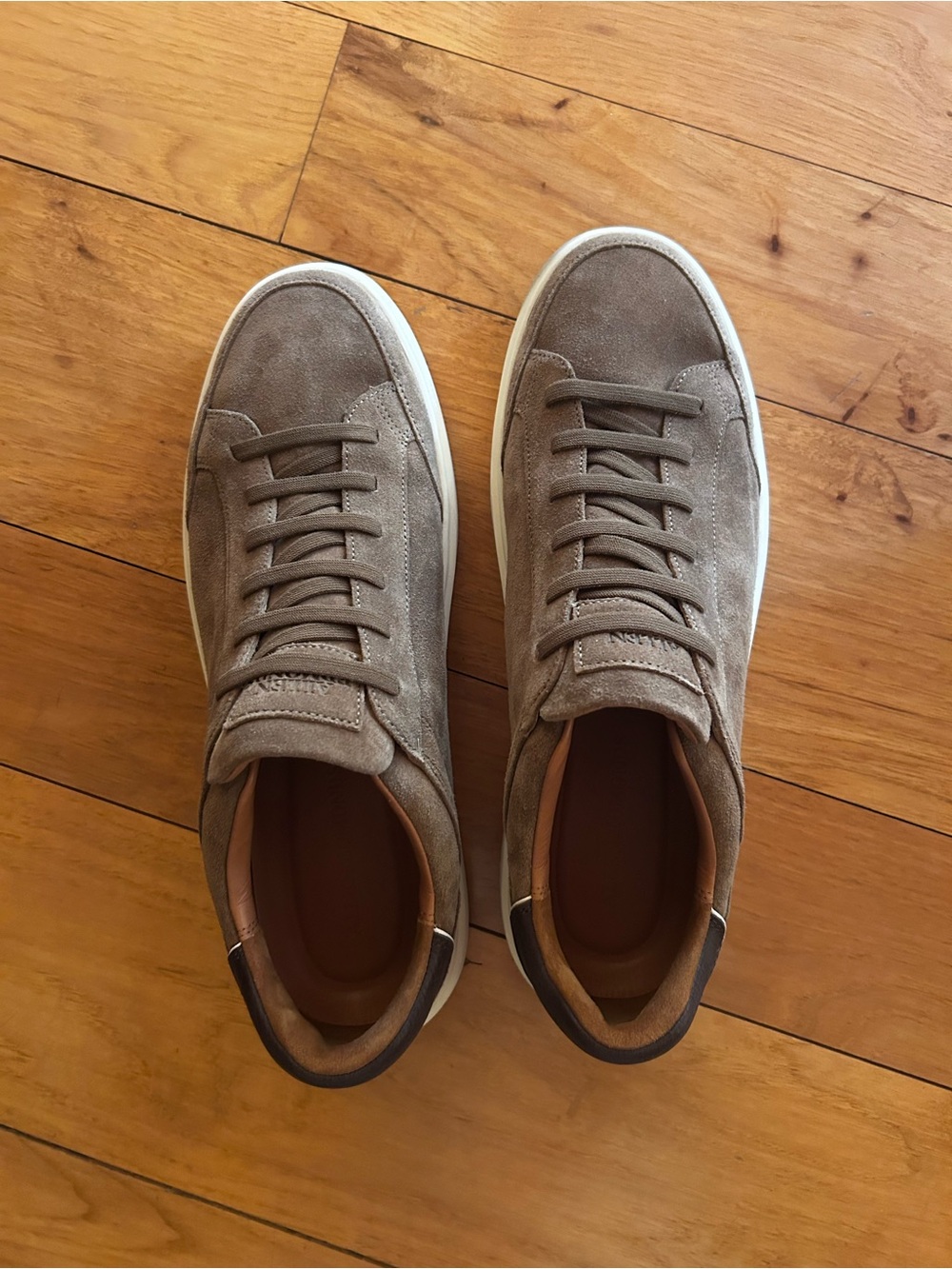 Allen Edmonds Men’s Oliver Suede Slip On Sneakers Sz 12D